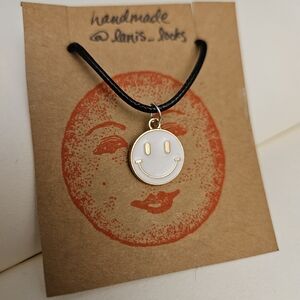 Smiley Face Pendant Necklace